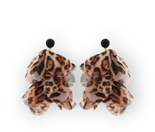 Vibrant Jungle Fever III Earrings with colorful jungle-inspired design and lightweight craftsmanship