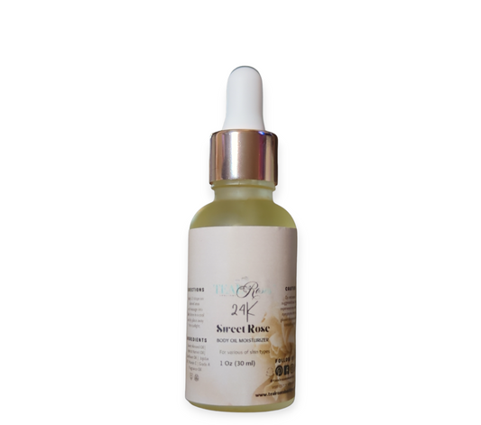 24K Body Oil Moisturizer – Luxurious Hydration with Gold Infusion