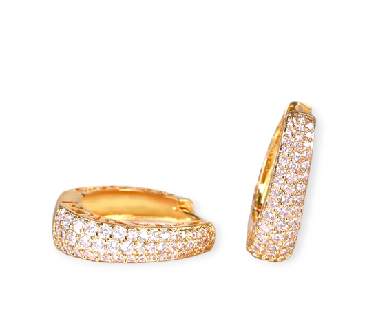 Fancy Golden Hoop Earrings – Stylish Lightweight Hoops for Everyday & Special Occasions