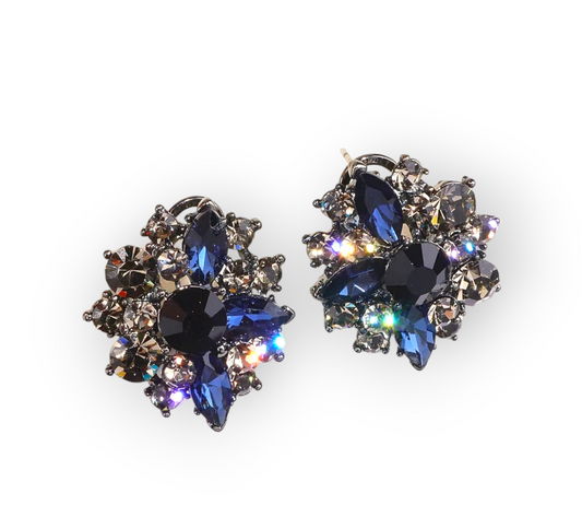 Queens Royalty Stud Earrings elegant regal-inspired lightweight stud earrings with secure backing