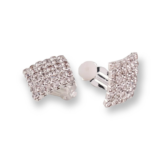 Luxury Clip On Earrings with elegant statement design.