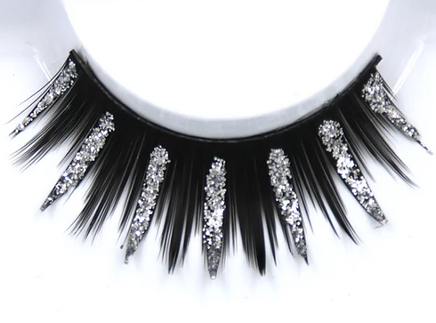 Silver Streaks Queen Natural Lashes with subtle volume and length, perfect for everyday elegant looks