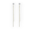 Lightweight tassel earrings for weddings