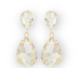Lightweight dazzling wedding earrings