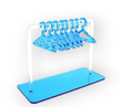 Jewelry organizer for studs, hoops, and dangles