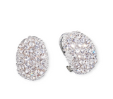 Fashionably Late Earrings with back clip – chic lightweight statement jewelry for pierced or non-pierced ears
