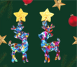 Confetti Reindeer Earrings