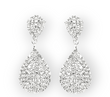 Queen of Elegance clip-on earrings – timeless glamorous jewelry for weddings and special occasions
