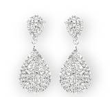 Queen of Elegance clip-on earrings – timeless glamorous jewelry for weddings and special occasions
