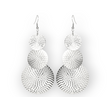 Simply chic earrings in silver – minimalist statement jewelry for everyday and special occasions
