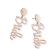 Elegant pearl wedding earrings for brides
