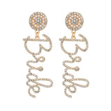 Elegant pearl wedding earrings for brides
