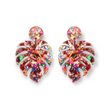 Confetti Leaf Earrings – Colorful Statement Jewelry for Any Occasion