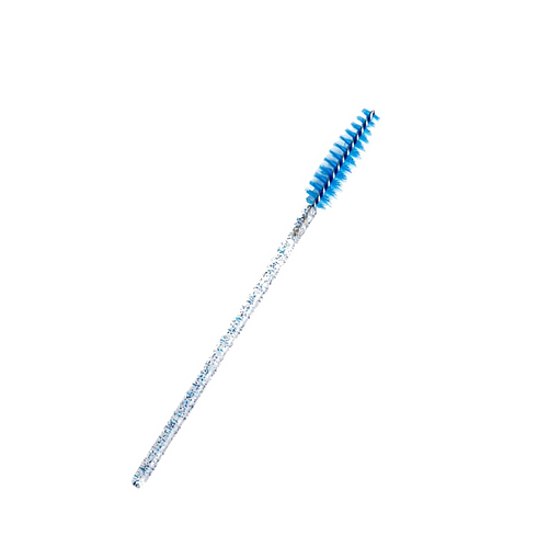 Mini Eyelash Wands with soft bristles for lash and brow grooming.
