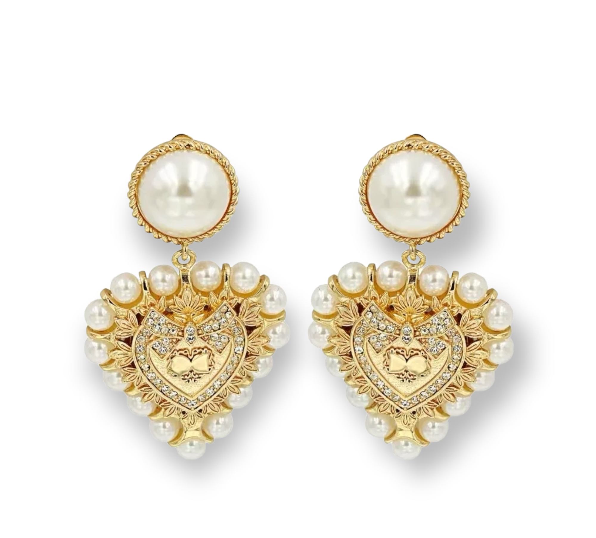 Luxury Pearls & Couture Earrings