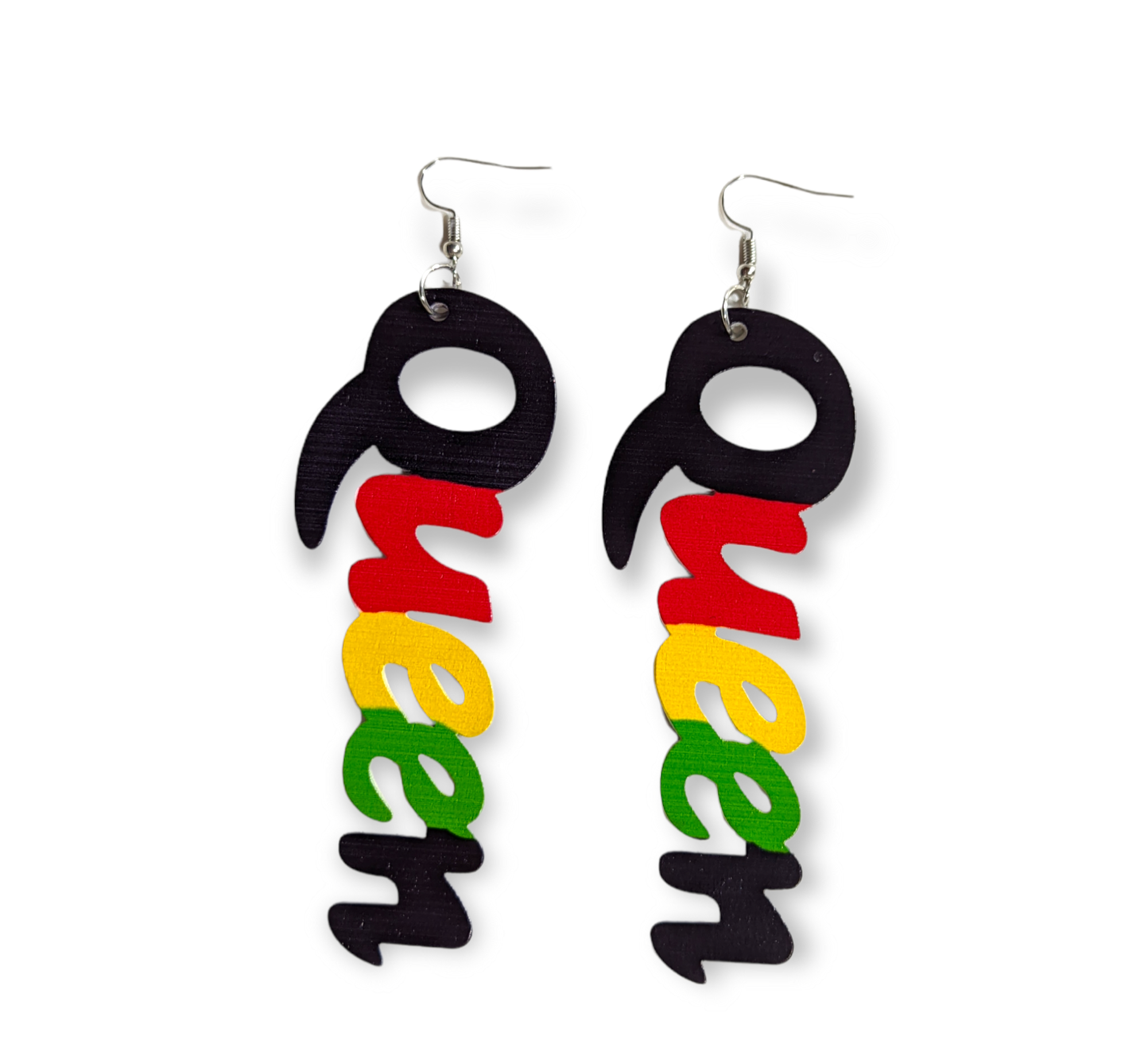 Queen Earrings with bold and elegant design.
