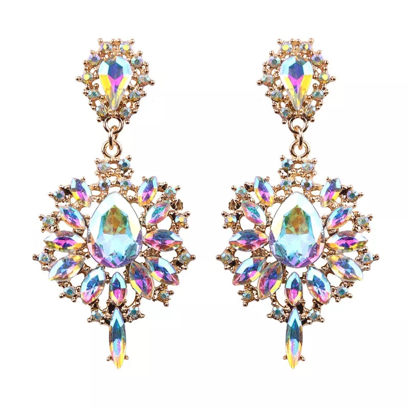 Queen Of Starburst Earrings with radiant starburst design.