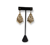 Queen of Crystal Earrings with sparkling crystal design.
