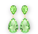 Queen of Sparkle Earrings with dazzling stones, perfect for elegant and glamorous occasions