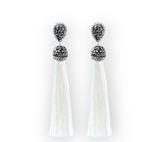 Queens Bohemian Tassel Earrings – colorful lightweight boho statement earrings with tassels
