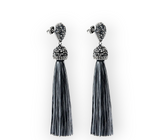 Queens Bohemian Tassel Earrings – colorful lightweight boho statement earrings with tassels
