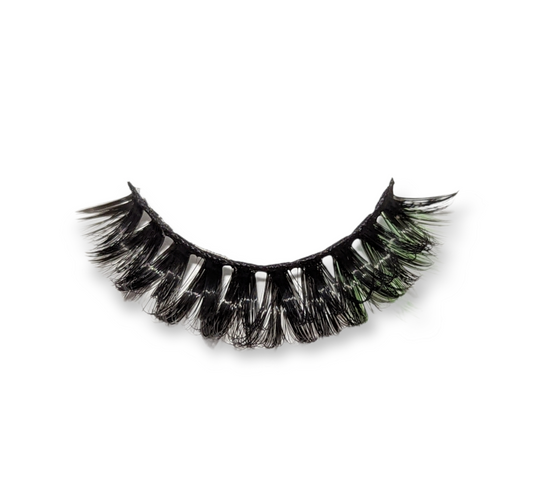 Queens Colorful Eyelashes in vibrant, bold colors.
